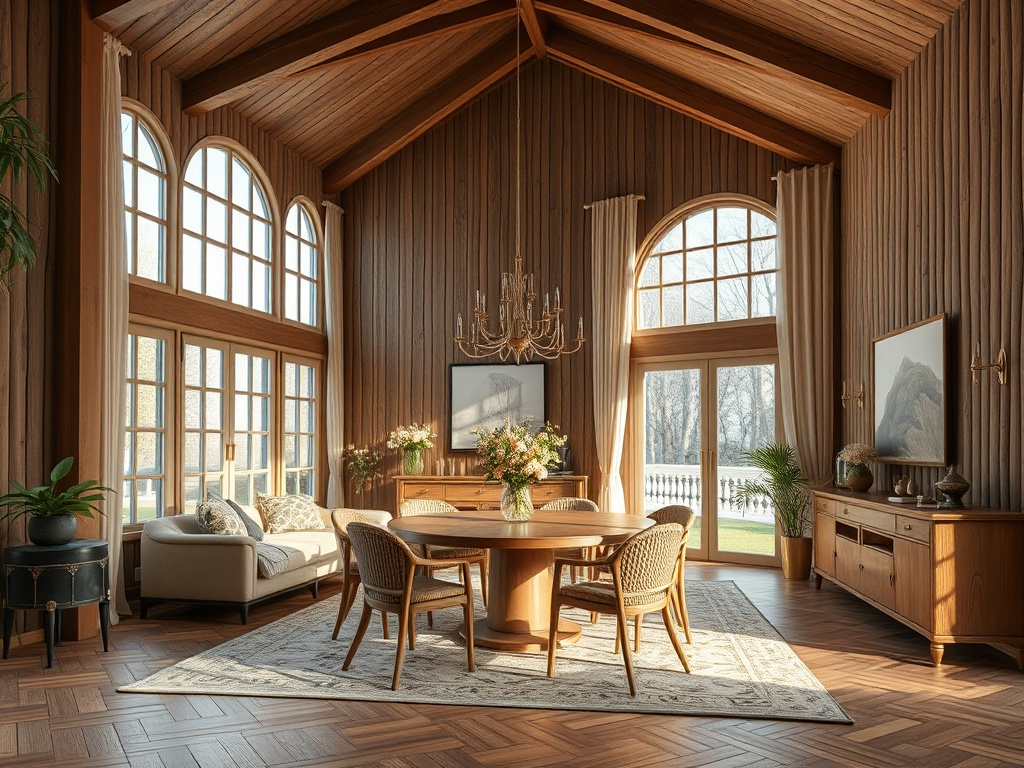 ack39.ru | Современный дизайн интерьера в доме из клееного бруса